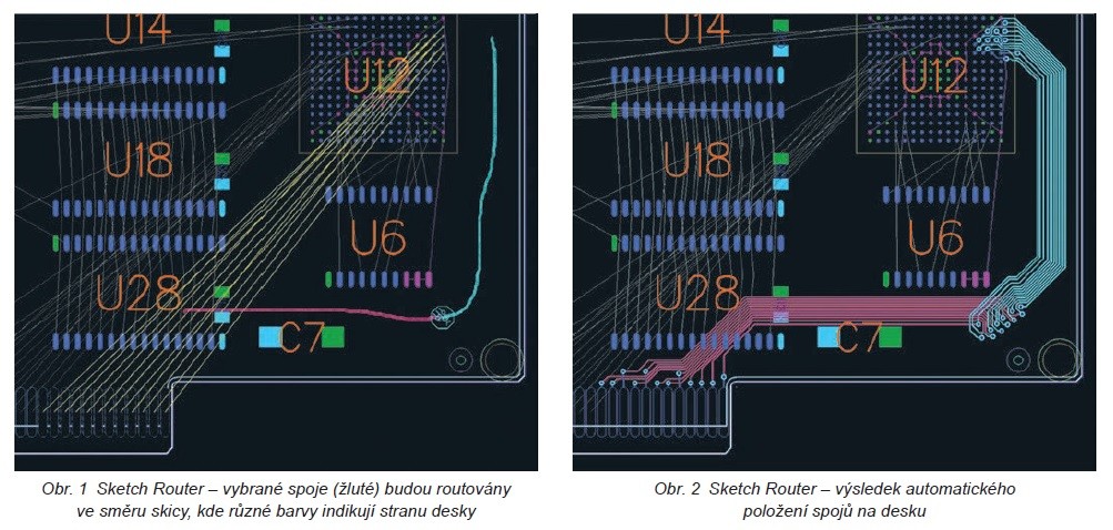 Od ripup-reroute až ke sketch autorouteru